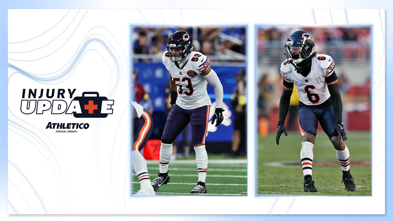 T.J. Edwards, Kyler Gordon set to return Monday night vs. Commanders