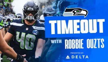 Timeout With Fullback Robbie Ouzts