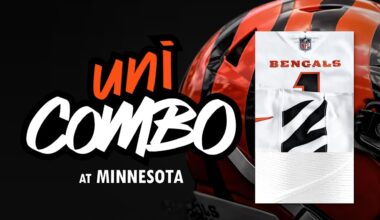 Bengals Release Uniform Combination for Week 3 Against Vikings