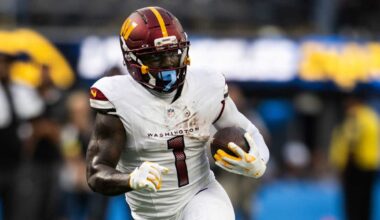 Commanders WR Deebo Samuel (heel) active for Monday night against Bears