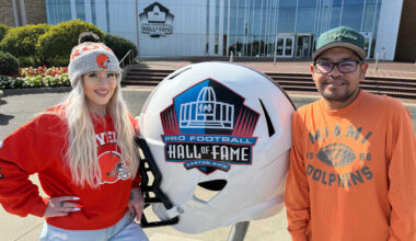 Browns and Dolphins fans celebrate kidney donation with attending Week 7 matchup 