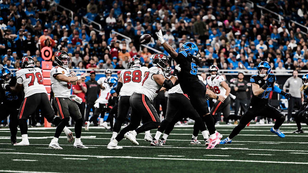 Observations from the Detroit Lions’ Week 7 victory over the Tampa Bay Buccaneers