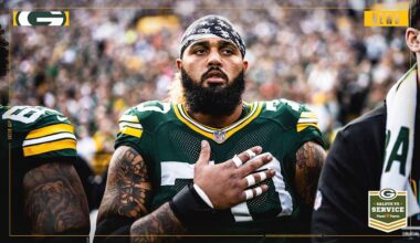 Packers nominate Darian Kinnard for NFL Salute to Service Award