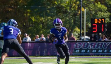Curry College football star Montie Quinn shatters NCAA single-game rushing record
