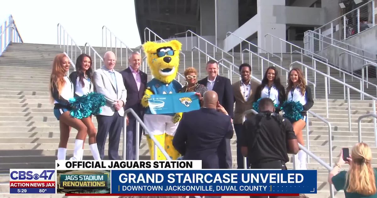 Jaguars unveil first steps of Stadium of the Future renovations – Action News Jax