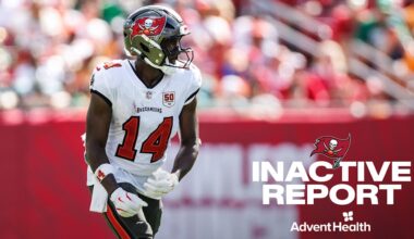 49ers vs. Buccaneers Inactive Report