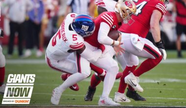 Numbers to know for Giants-49ers