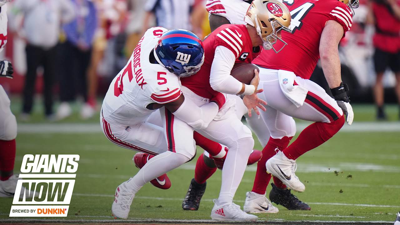 Numbers to know for Giants-49ers