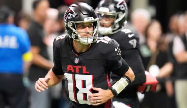 Falcons QB Kirk Cousins likely to start vs. Dolphins with Michael Penix Jr. (knee) questionable