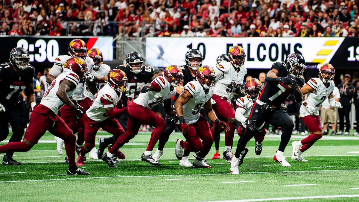 Commanders fall to Falcons, prepare for Chargers game