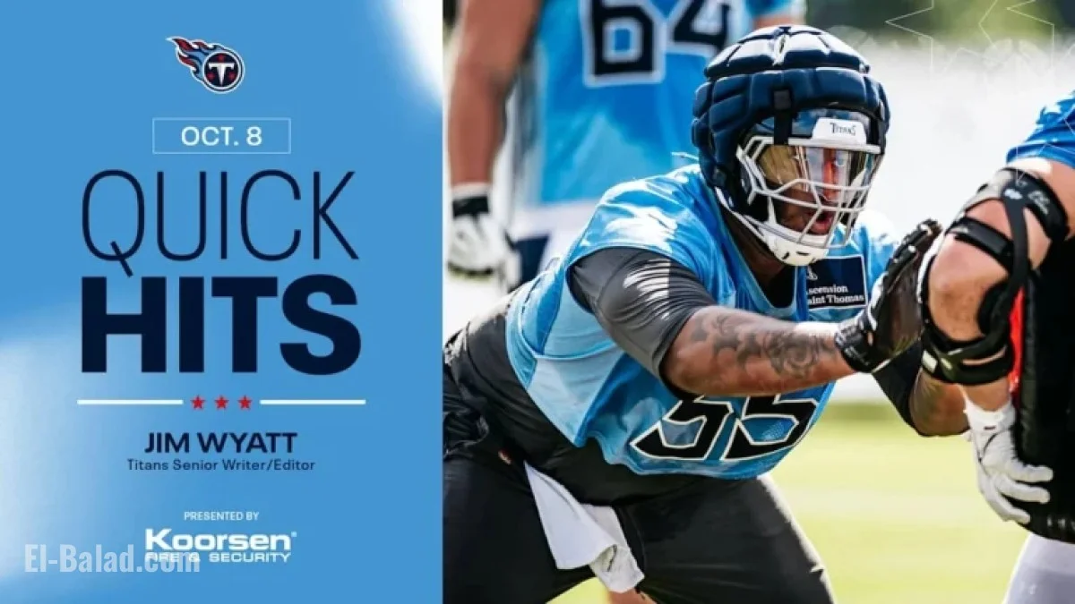Titans Practice Insights: Key Takeaways from Wednesday’s Session