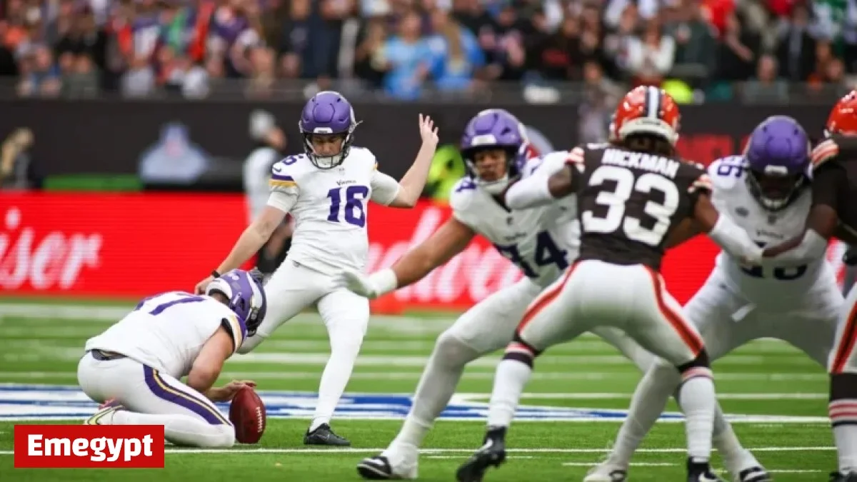 NFL decides to keep Vikings kicker Will Reichard’s London miss in official stats despite cable interference