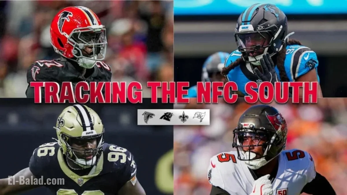 NFC South Heats Up: Three-Team Race for Division Title Emerges