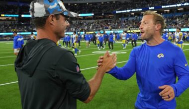 Rams-Saints: Sean McVay squares off against former DC Brandon Staley