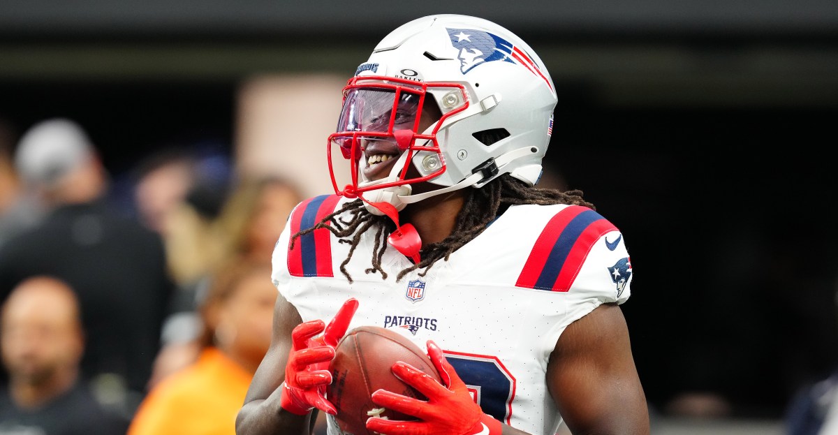 Patriots snap counts: Rhamondre Stevenson is the workhorse now