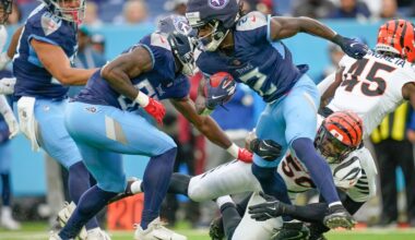 Calvin Ridley and JC Latham miss second straight day of Titans practice