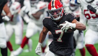 Falcons RB Bijan Robinson looking to improve case for OPotY vs. Bills