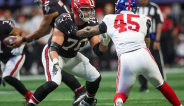 Falcons vs. 49ers injury report: Jake Matthews still not practicing