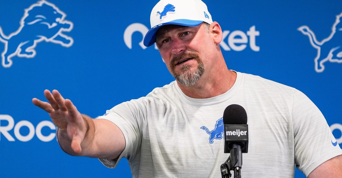 Dan Campbell refutes ‘bogus’ report on Aidan Hutchinson cut block complaints