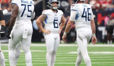 NFL power rankings week five and the Tennessee Titans
