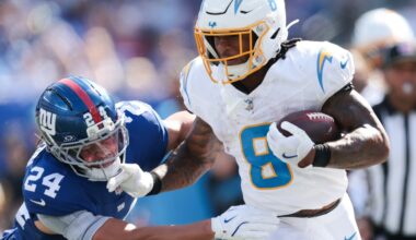 Best and worst PFF grades from Chargers-Giants: Look away if you’re an offensive lineman