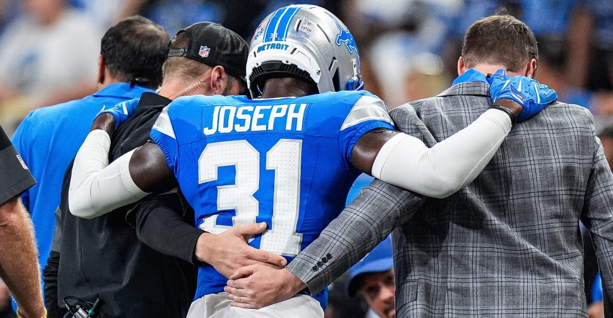 Lions injury updates: Kerby Joseph out, 2 players trending in vs. Vikings