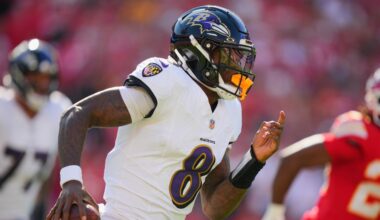 Ravens final Week 8 injury report: no Lamar Jackson decision, rest of roster healthy