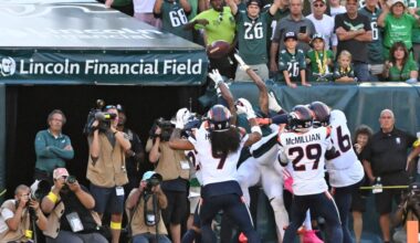 Denver Broncos snap analysis vs. Philadelphia Eagles