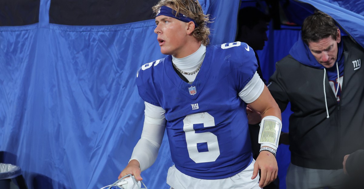 Giants, Brian Daboll, Cam Skattebo fined for concussion protocol violation