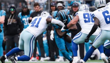 Dallas Cowboys rookie report: Rookies take beating in loss to Carolina 