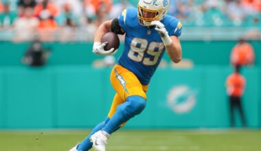 Chargers-Titans Thursday Injury Report: Mekhi Becton, Will Dissly see improvement