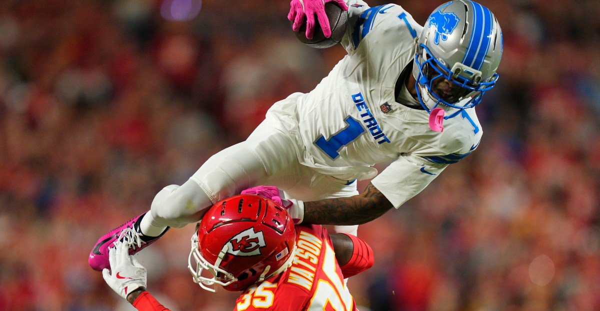 Detroit Lions’ Week 6 game ball: Jameson Williams comes to life