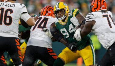 Karl Brooks carried the load for Packers defensive tackles
