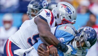 Patriots position grades from win over Titans in NFL Week 7