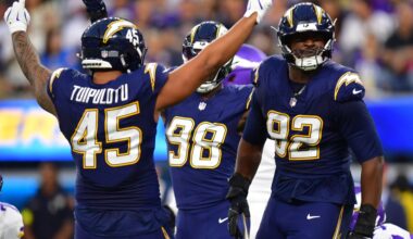 5 winners, 3 losers from Chargers-Vikings: Oronde Gadsden, Justin Eboigbe shine in primetime