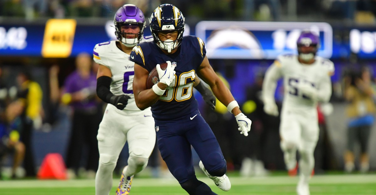 Oronde Gadsden II is no ordinary rookie TE for the Los Angeles Chargers
