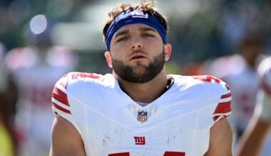 Cam Skattebo injury: Giants’ RB suffers dislocated right ankle vs. Eagles