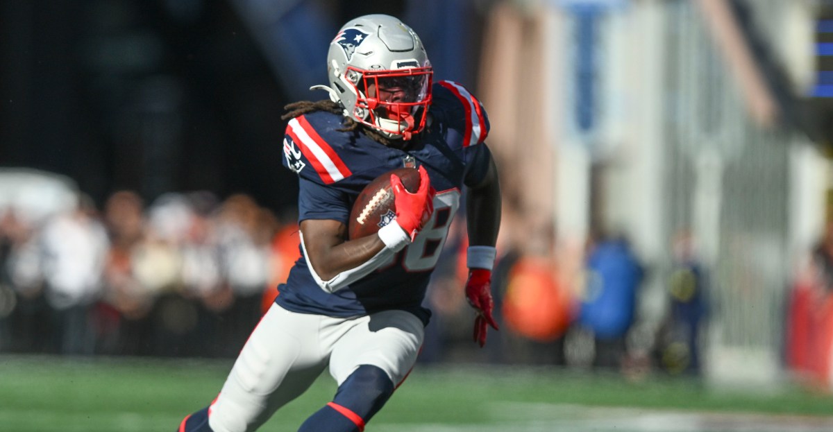 Patriots vs. Falcons Wednesday injury report: Starting rusher sidelined