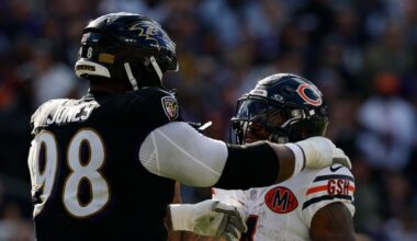 Bears Week 9 Confidence Survey and who is most important for next game?