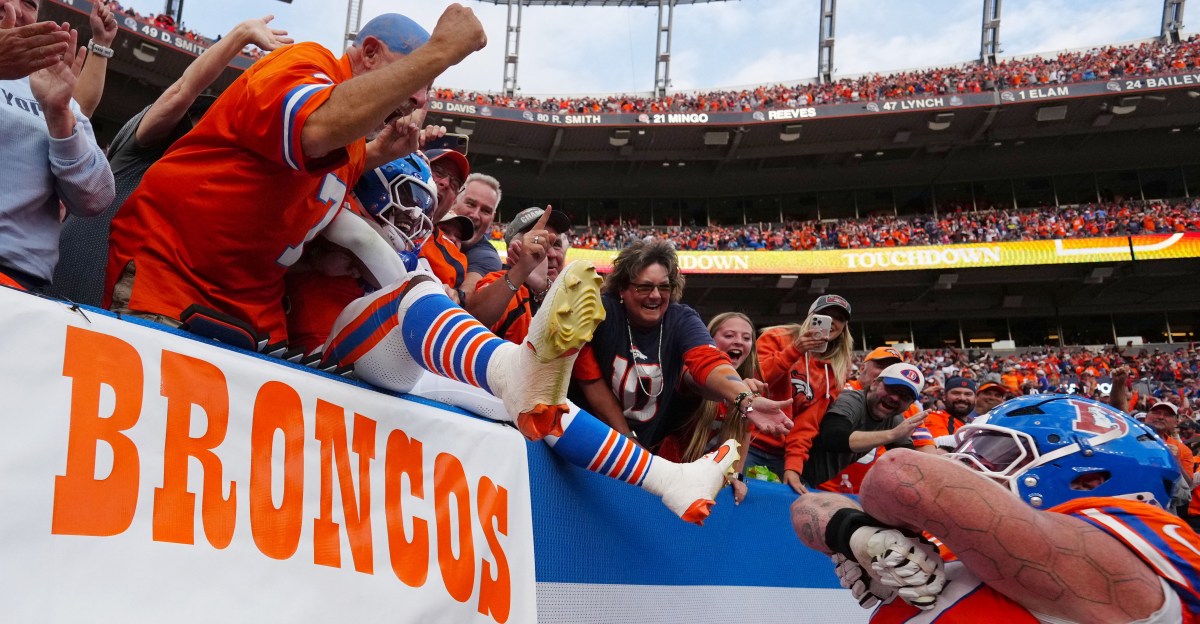 Game by game Denver Broncos snap percentages at the half-way point