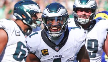 NFL predictions: How Eagles vs. Giants Week 6 Thursday Night Football impacts race for NFC's No. 1 seed