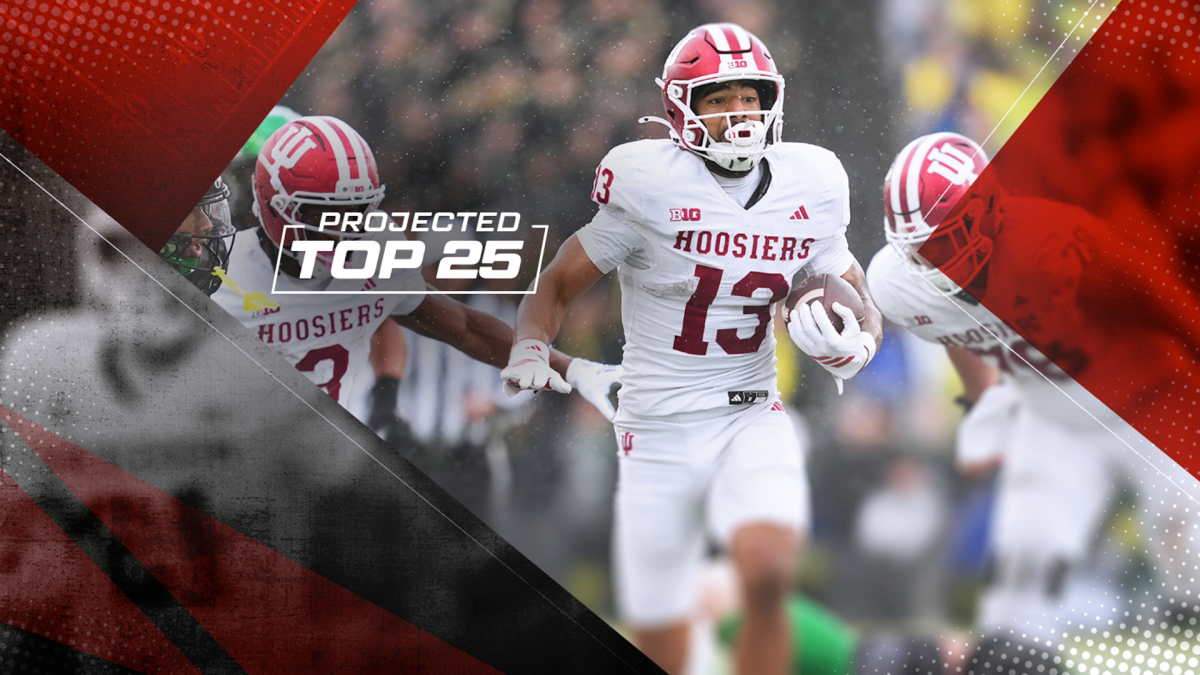 Tomorrow's Top 25 Today projects college football rankings entering Week 8