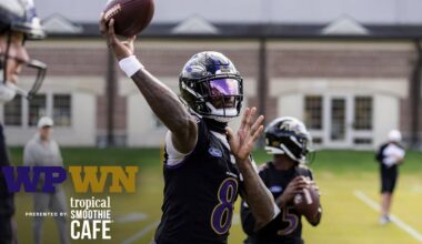 Lamar Jackson Practices for Third Straight Day