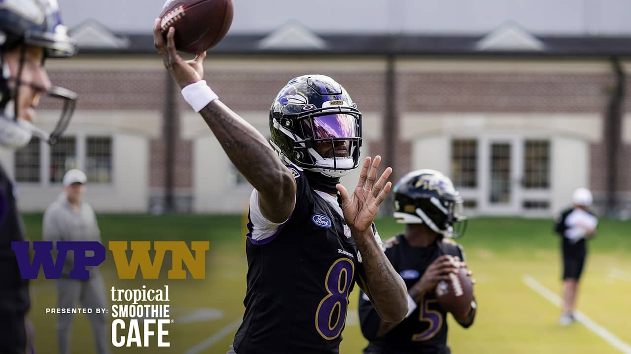 Lamar Jackson Practices for Third Straight Day