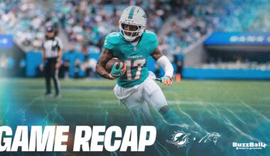 Dolphins Fall Late to Panthers, 27–24