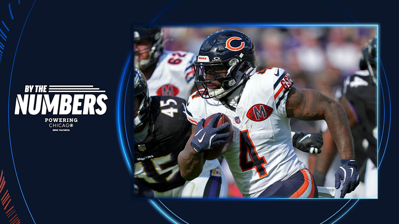 By the Numbers: Bears at Ravens