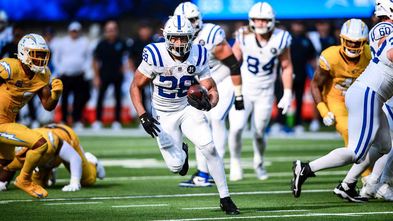 Jonathan Taylor nominated for Week 7 FedEx Ground Player of the Week 