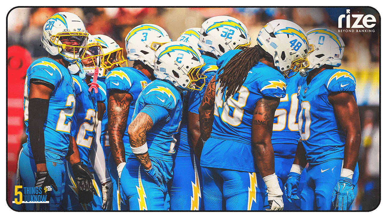 5 Things To Know About the Chargers Ahead of Week 6