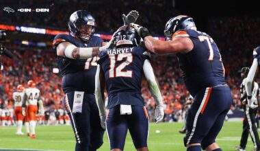 RB RJ Harvey nominated for NFL Rookie of the Week after win over Bengals