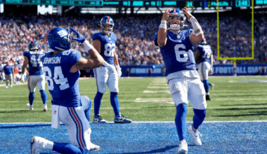 Dart and the Giants look to build on their first victory against winless Saints in New Orleans